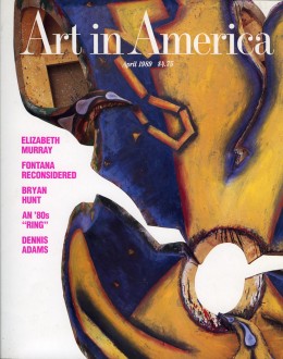 Art in America, April 1989