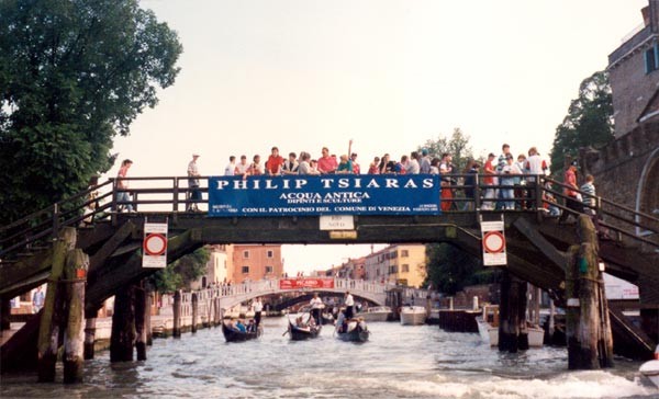 Venice, Acqua Antica exhibition, 1995